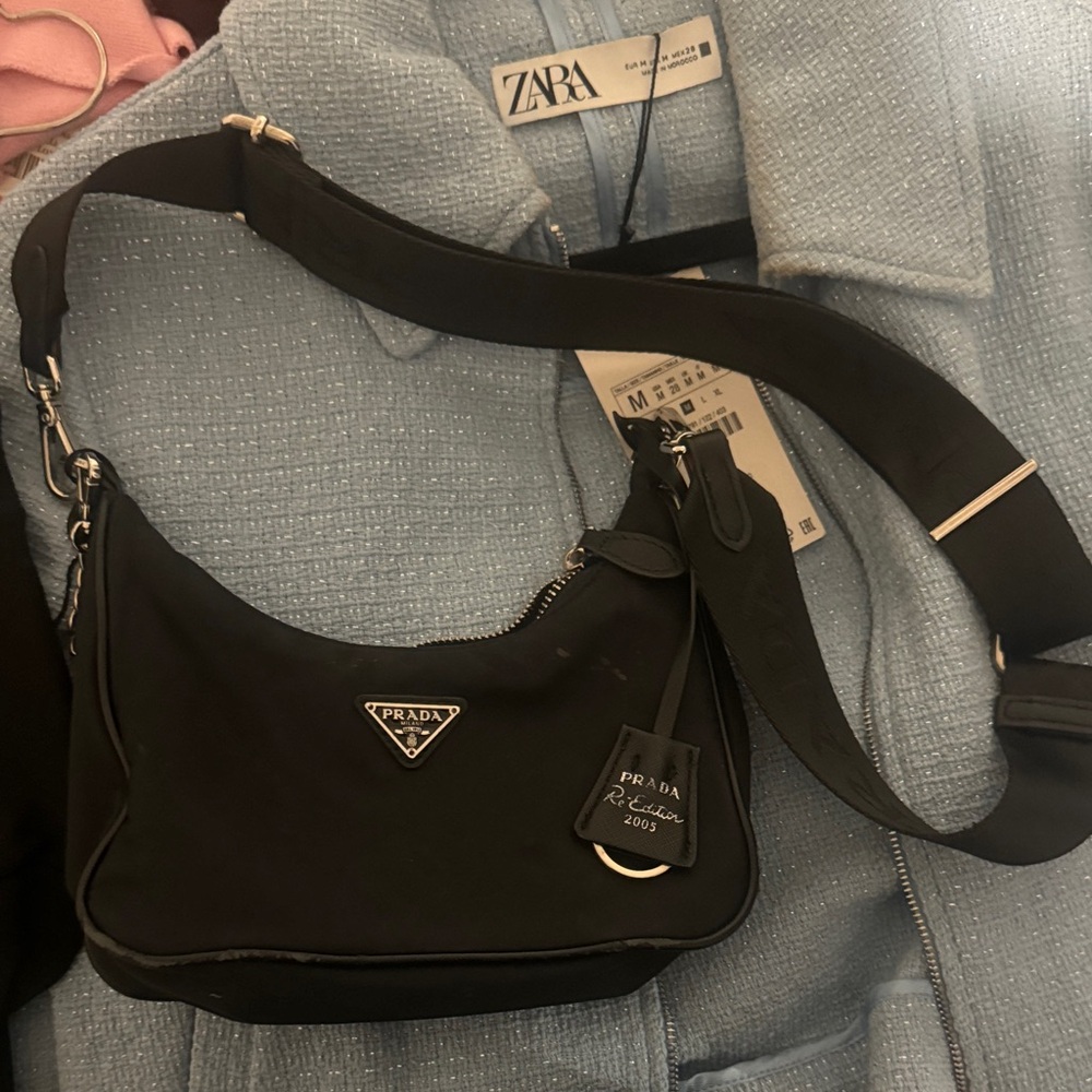 Prada Classic Black Shoulder Bag